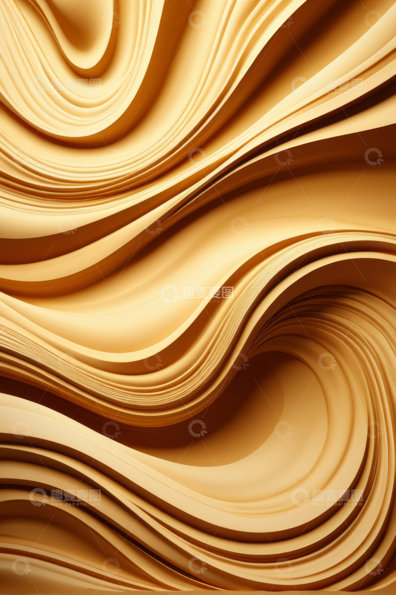 高清大图下载【趣麦麦图】金色抽象纹理背景图案