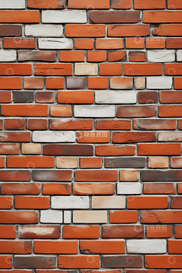 多彩砖块墙面纹理素材