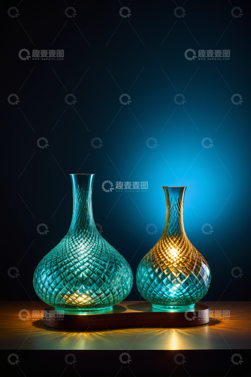 高清大图下载【趣麦麦图】玻璃花瓶静物摆拍