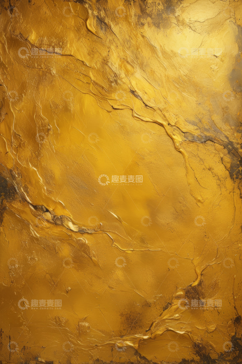 高清大图下载【趣麦麦图】金色纹理抽象艺术背景