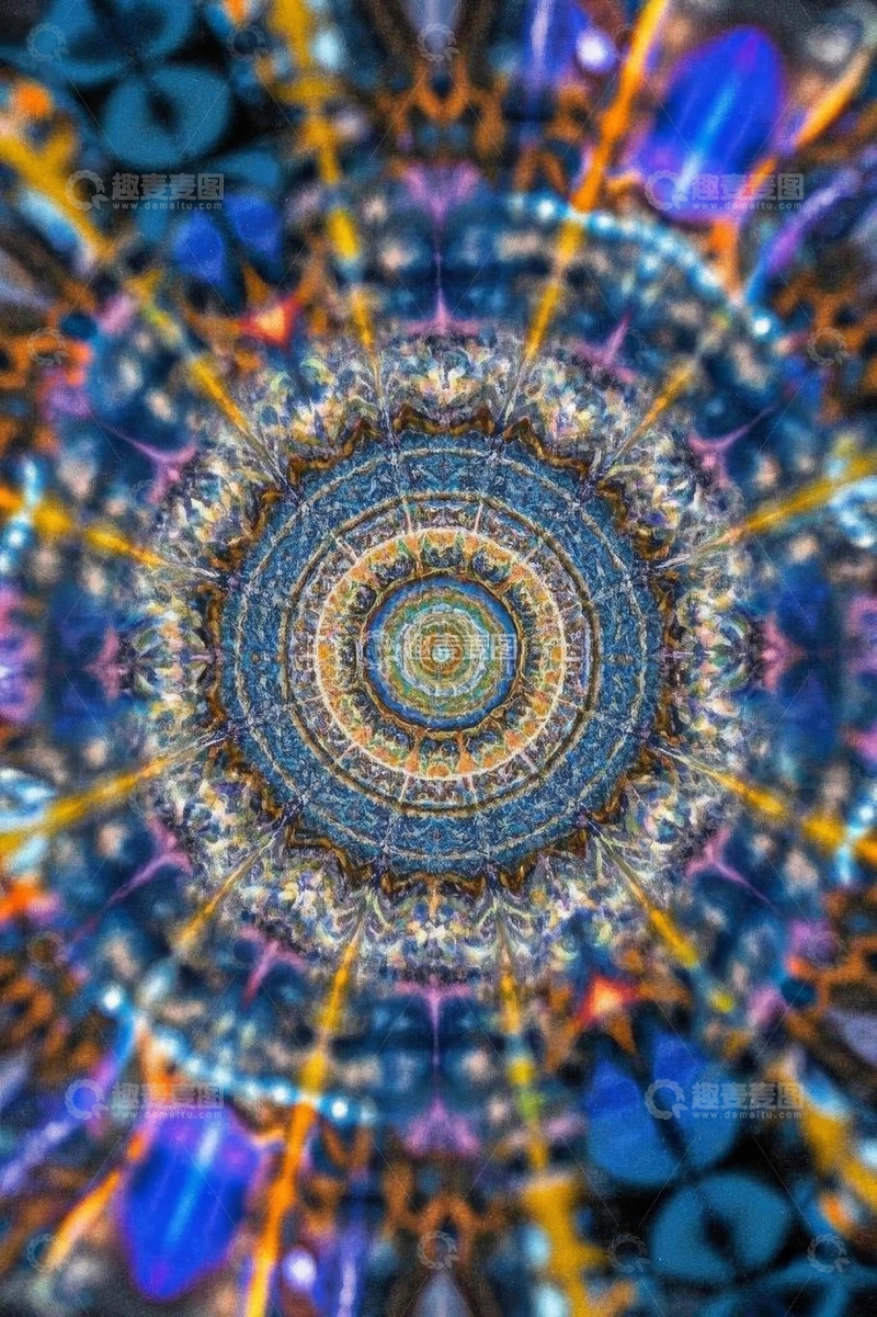 高清大图下载【趣麦麦图】抽象艺术图案背景