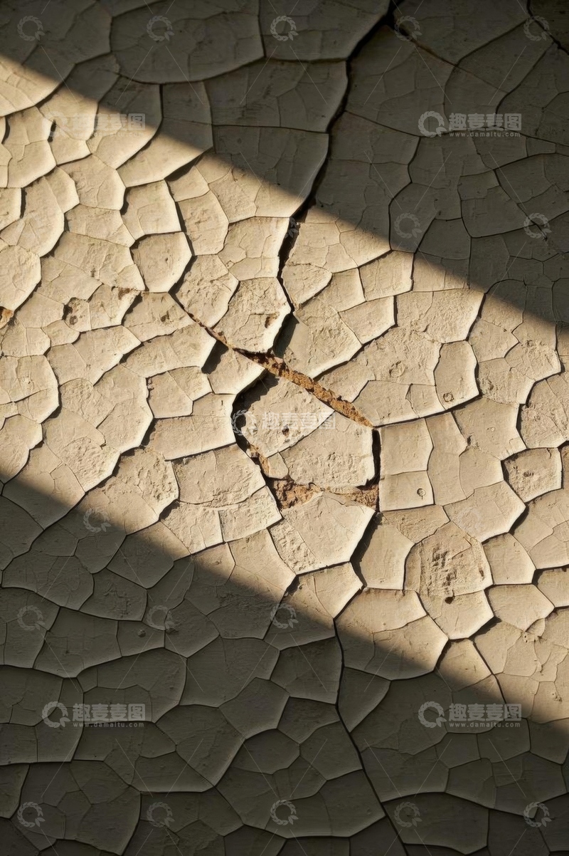 高清大图下载【趣麦麦图】干裂土地特写