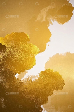 金色抽象艺术背景