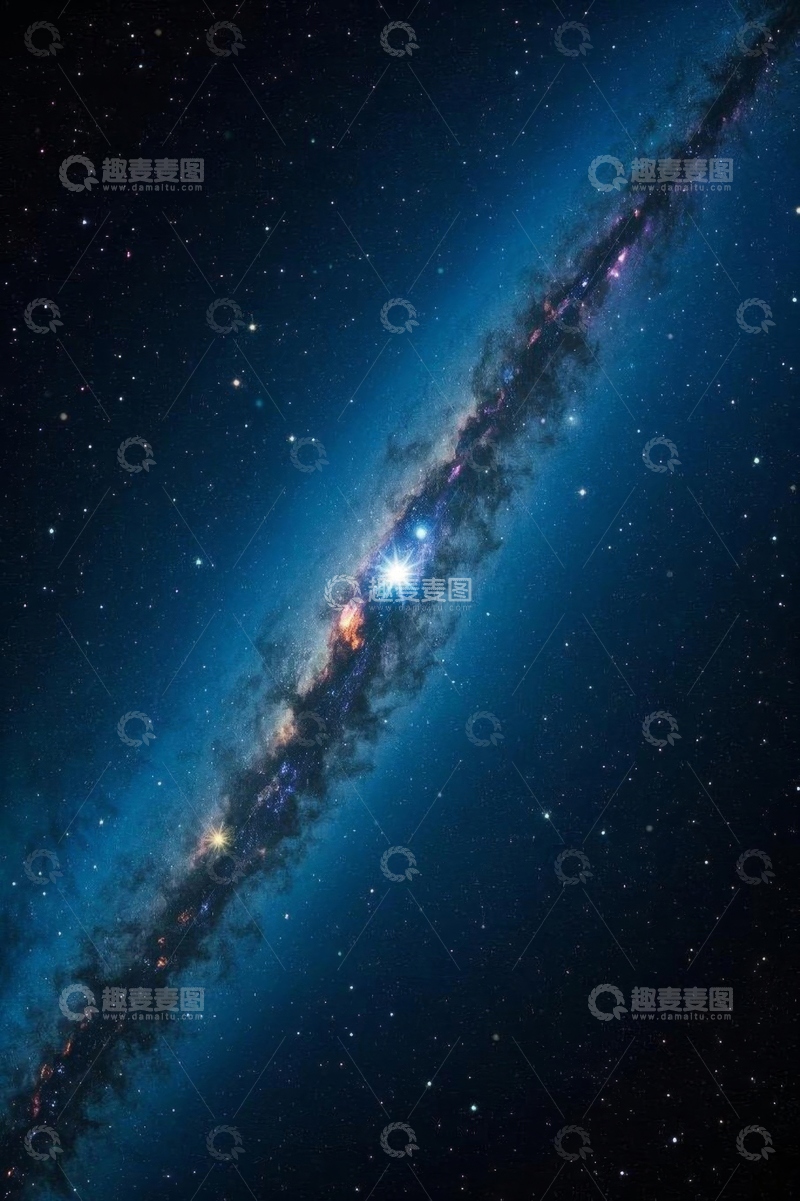 高清大图下载【趣麦麦图】-宇宙星系星空景象
