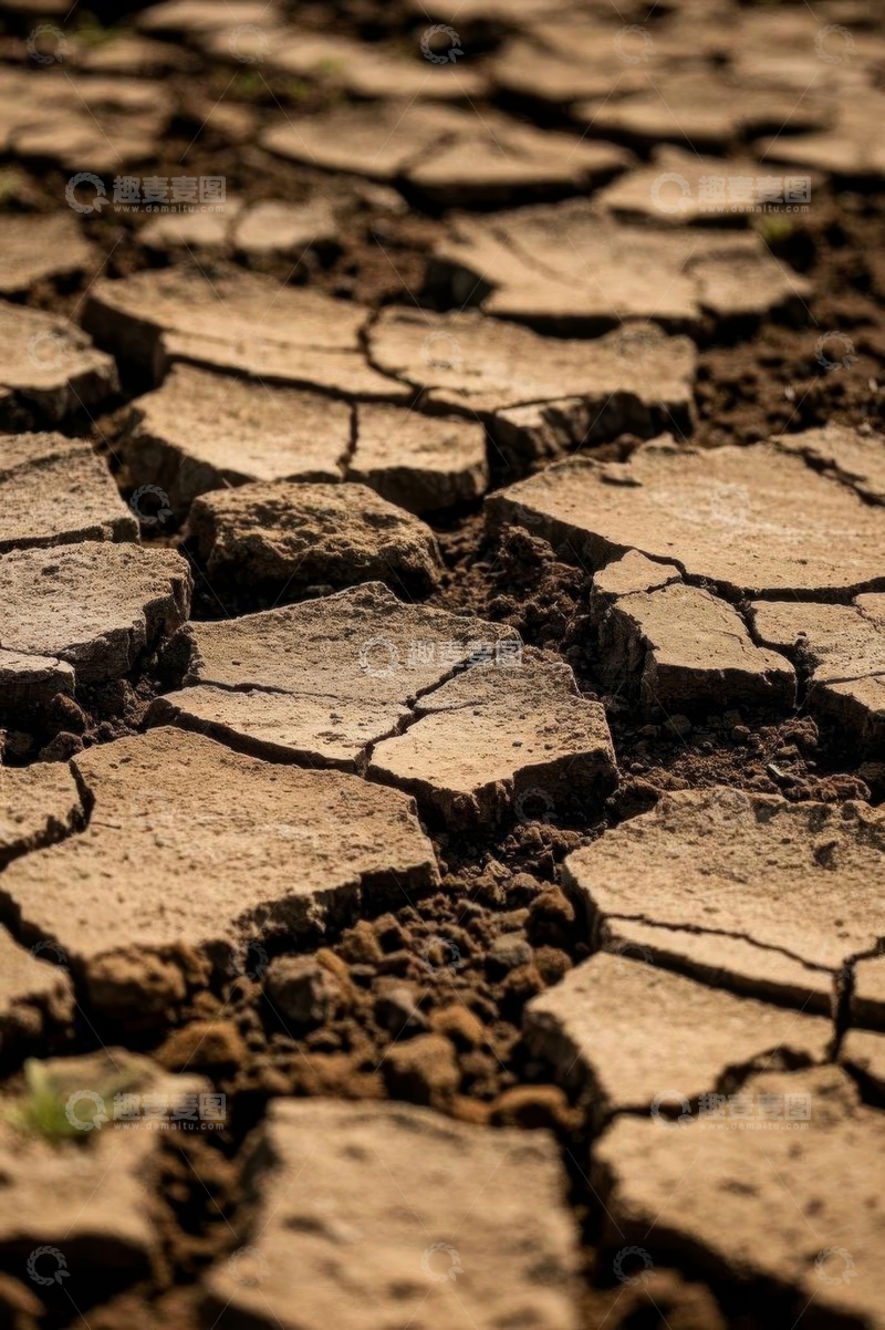 高清大图下载【趣麦麦图】干裂的土地景象
