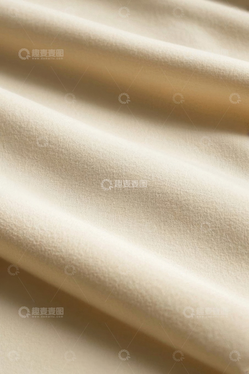 高清大图下载【趣麦麦图】米白色织物纹理特写