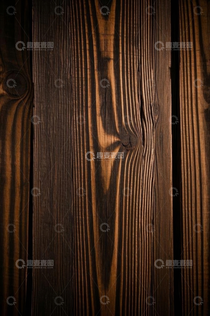 高清大图下载【趣麦麦图】深色木纹背景纹理