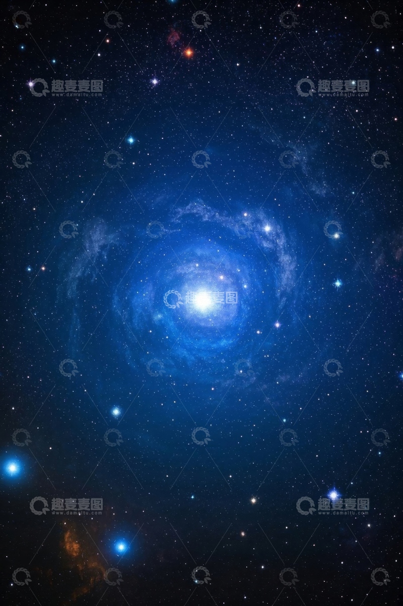 高清大图下载【趣麦麦图】宇宙星系星空背景素材
