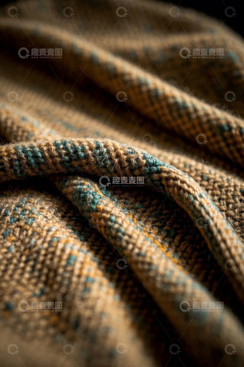 高清大图下载【趣麦麦图】针织衣物纹理特写