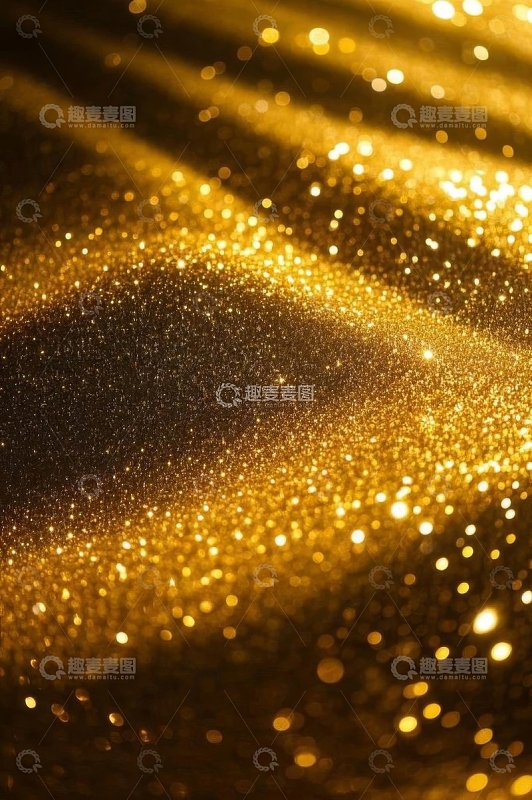 金色闪光抽象背景素材