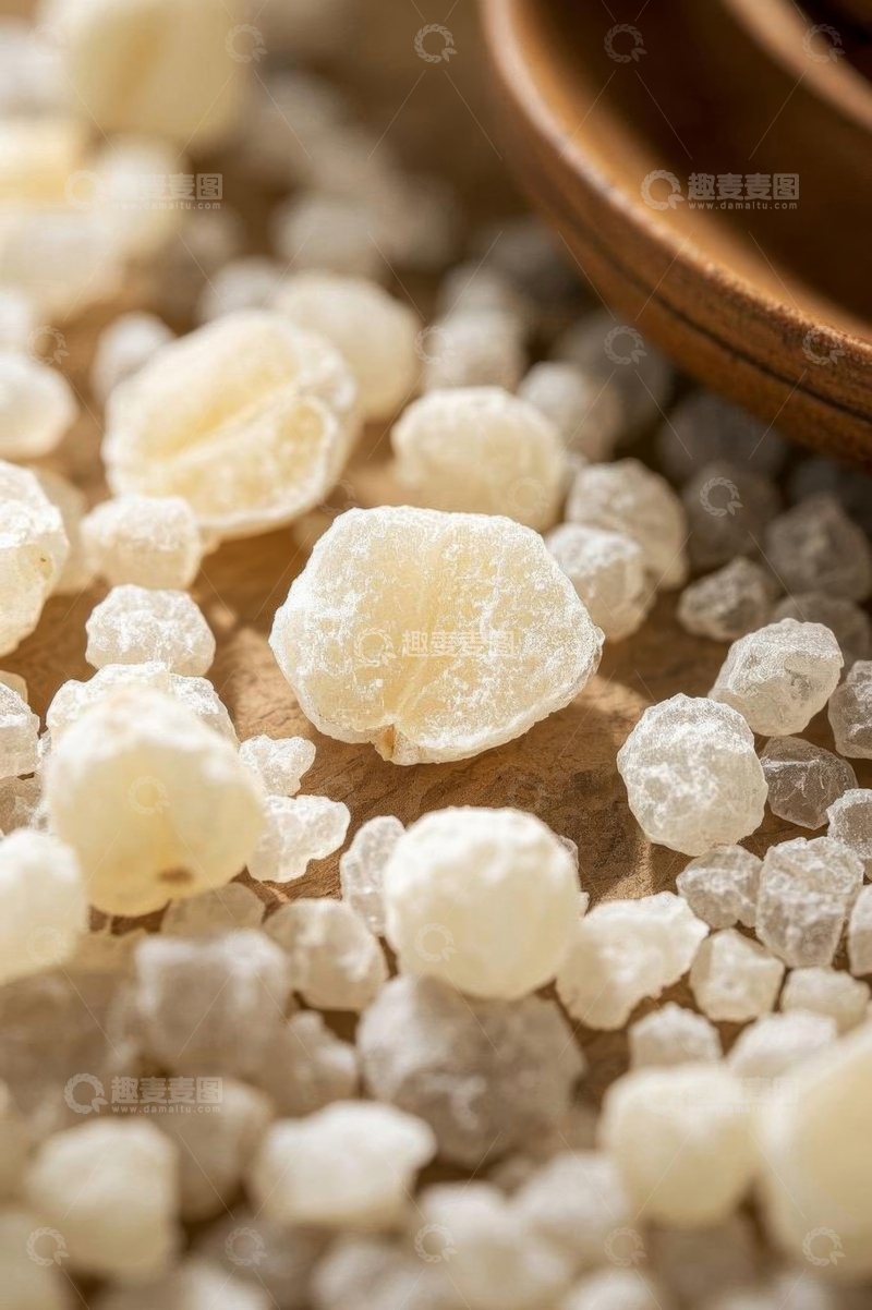 高清大图下载【趣麦麦图】微距特写冰糖颗粒