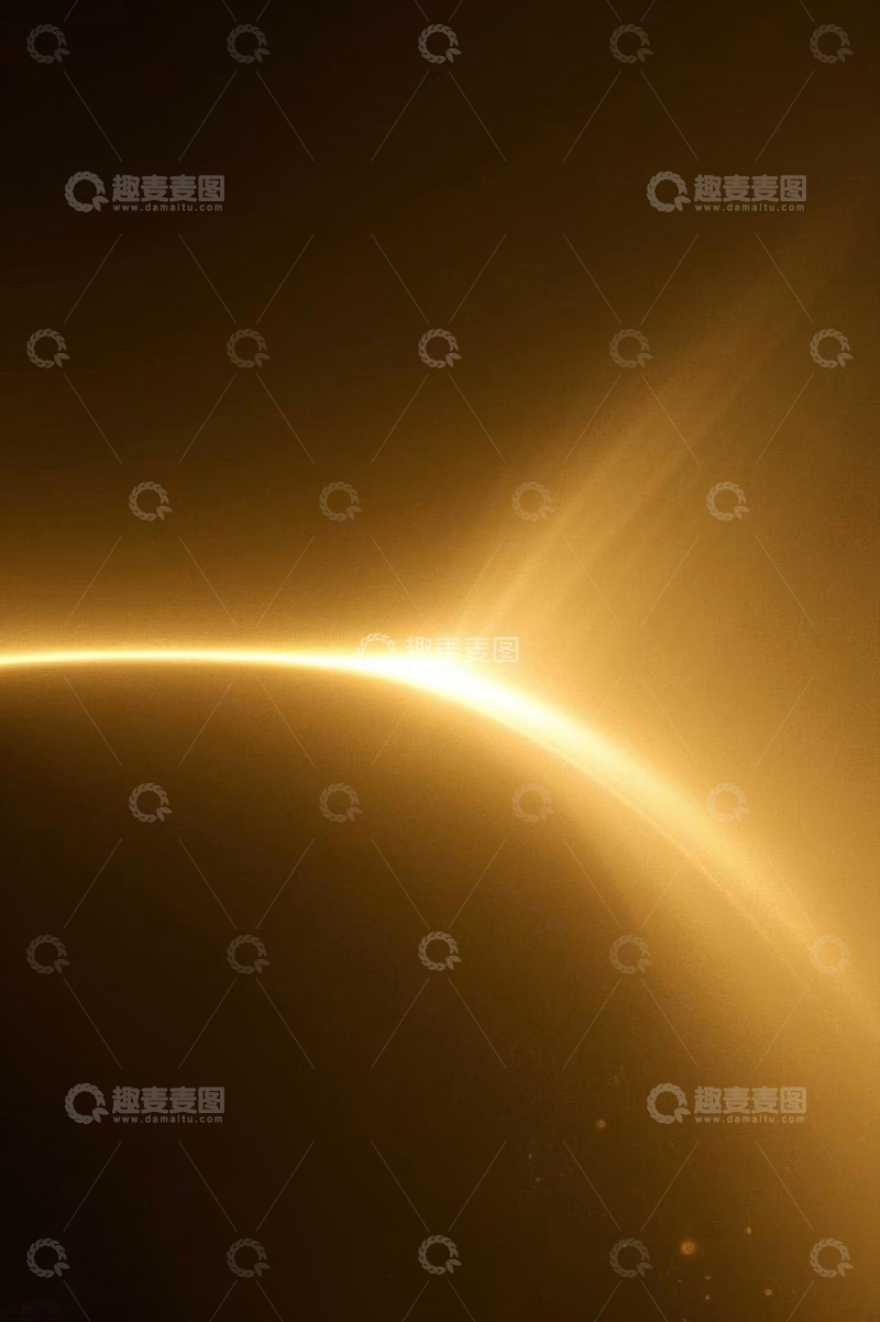 高清大图下载【趣麦麦图】金色光线抽象背景