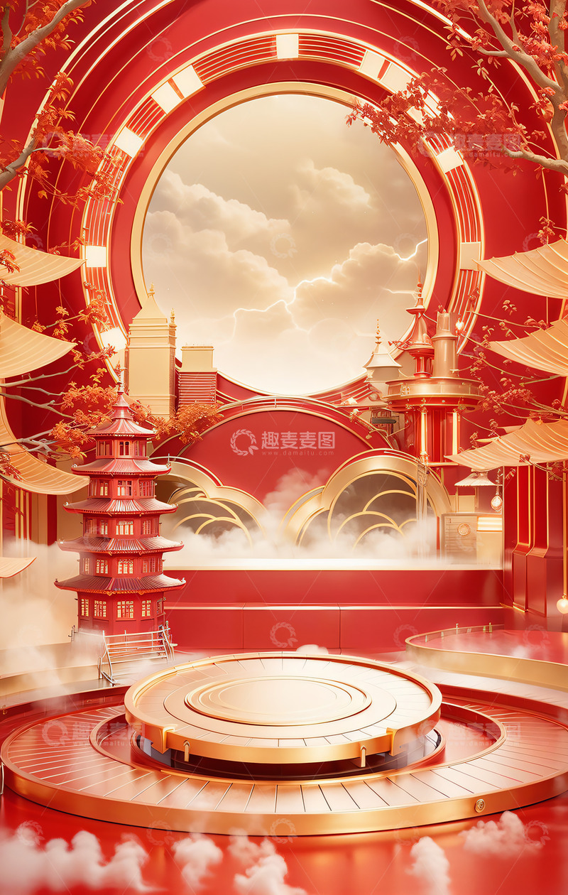 高清大图下载【趣麦麦图】-活动喜庆活动背景180