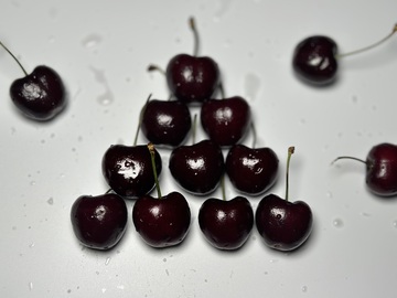 新鲜樱桃摄影图