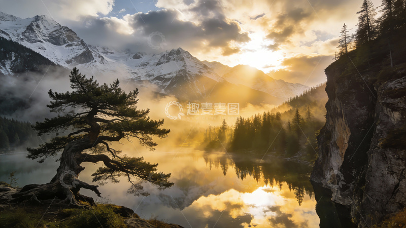 高清大图下载【趣麦麦图】山水风光湖光山色自然风景摄影