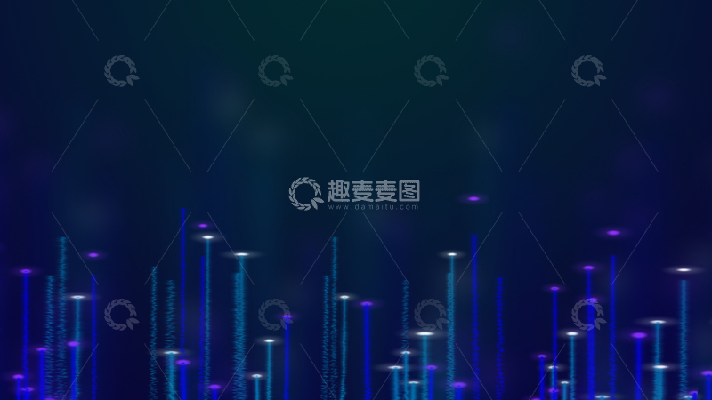 源文件下载【趣麦麦图】科技光效背景视觉设计素材