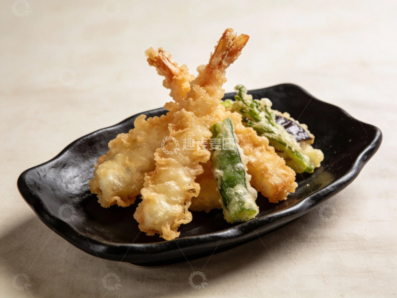高清大图下载【趣麦麦图】日式天妇罗美食摄影