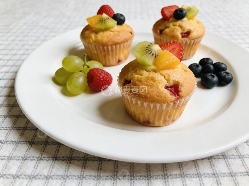 高清大图下载【趣麦麦图】清新水果蛋糕美食摄影
