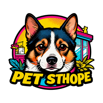 卡通宠物店标志设计