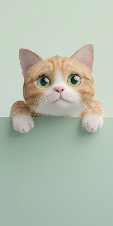 萌宠猫咪卡通插画