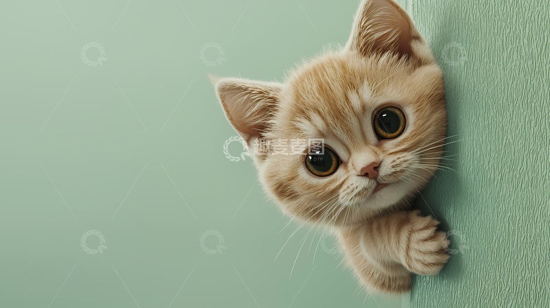 高清大图下载【趣麦麦图】可爱小猫萌趣壁纸