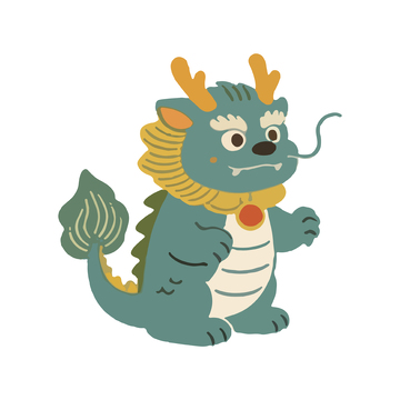 卡通龙可爱插画