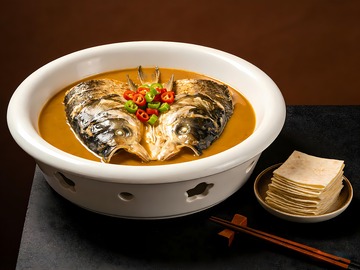 鱼头泡饼摄影