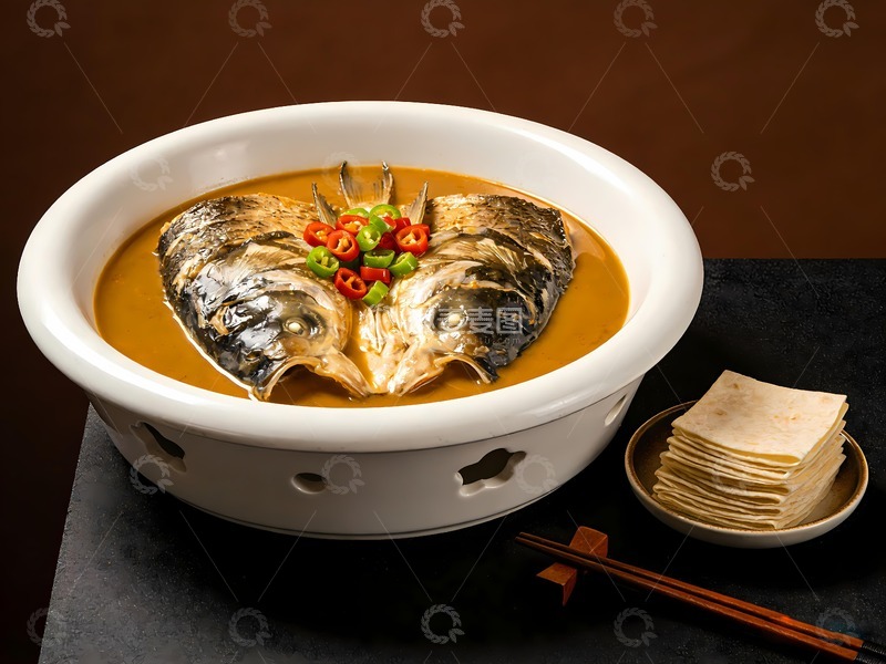 高清大图下载【趣麦麦图】鱼头泡饼摄影