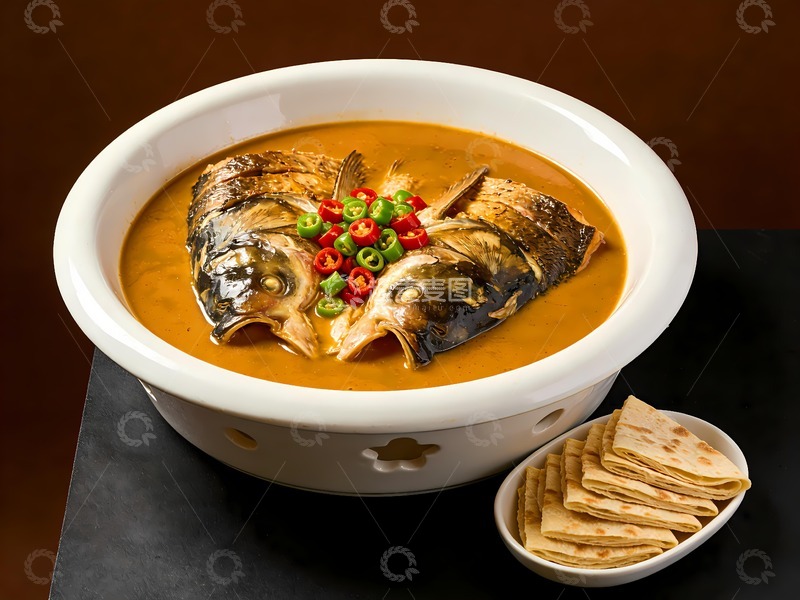 高清大图下载【趣麦麦图】一盆鱼头泡饼