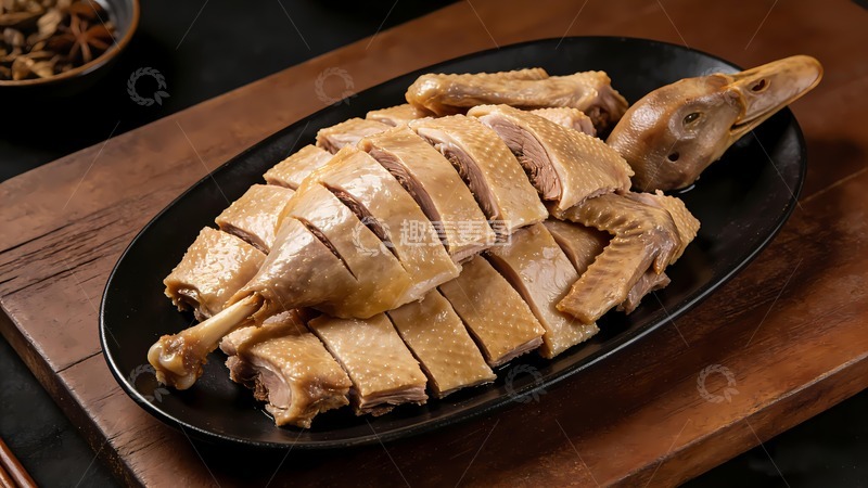 高清大图下载【趣麦麦图】一盘盐水鸭图片