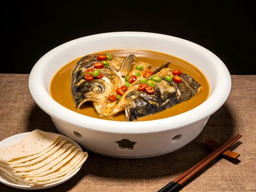 鱼头泡饼图片