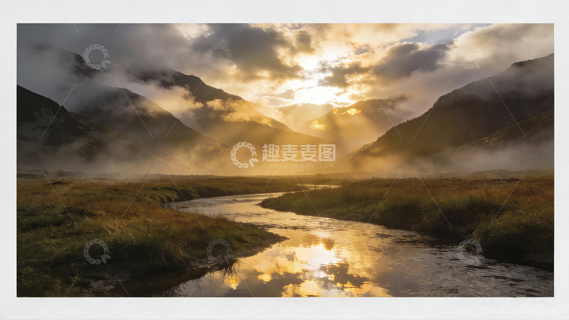 高清大图下载【趣麦麦图】山水晨曦自然风光摄影