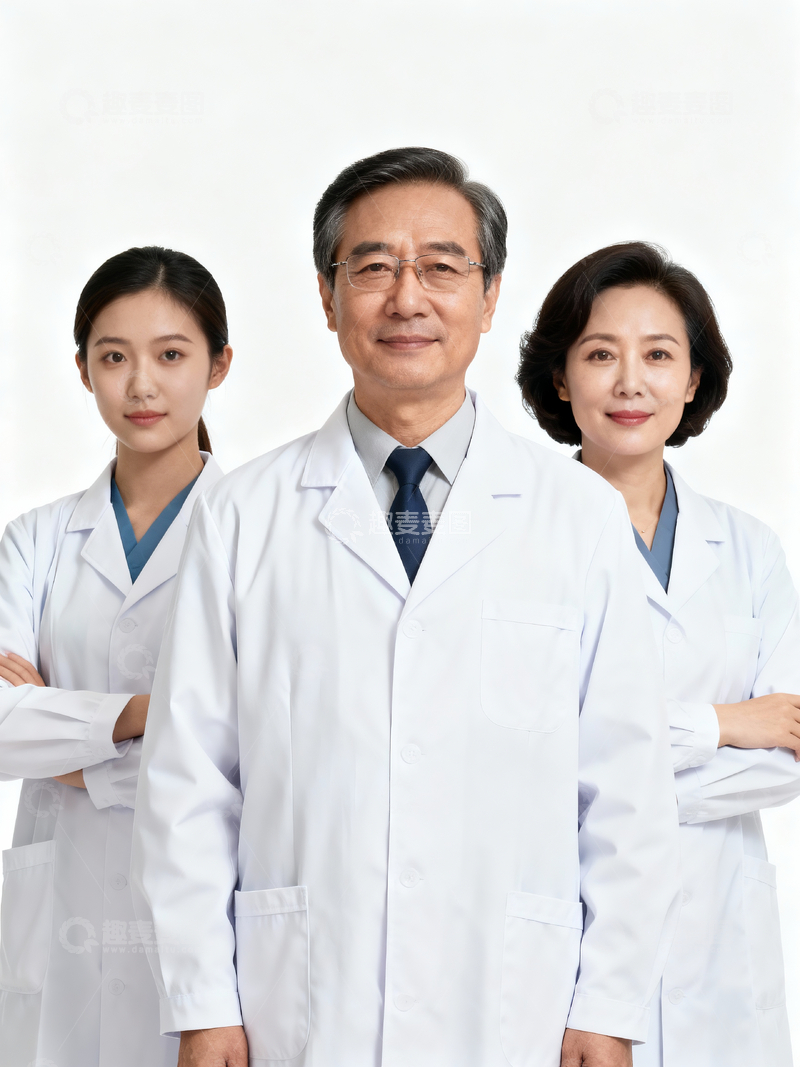 源文件下载【趣麦麦图】专业医师团队4