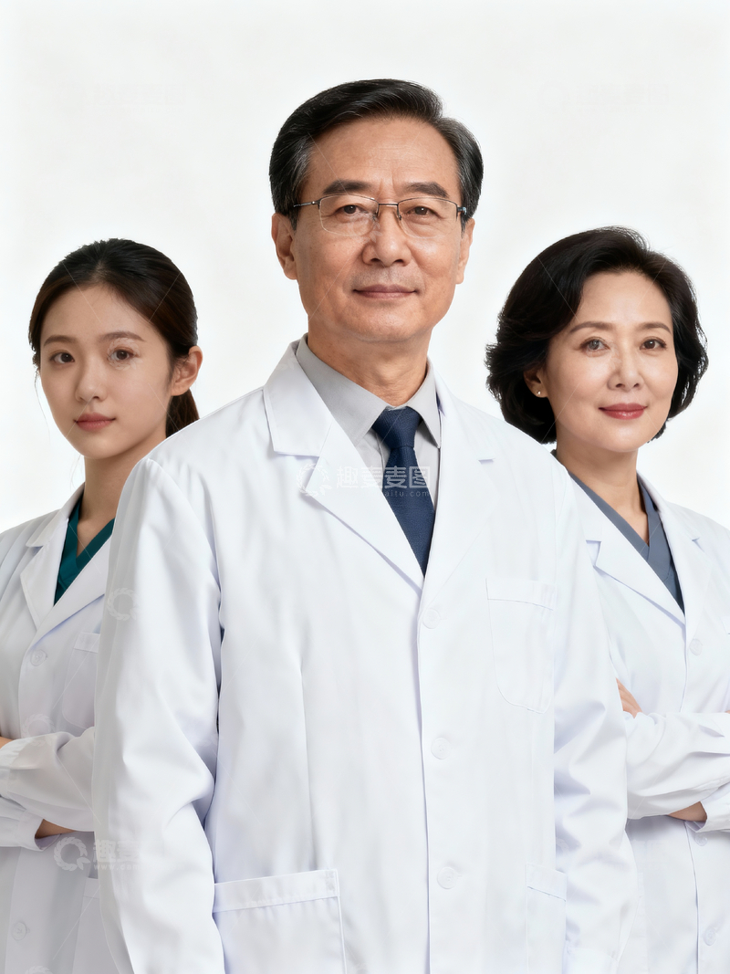 源文件下载【趣麦麦图】专业医师团队3