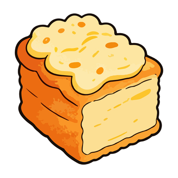 卡通糕点美食插画设计元素