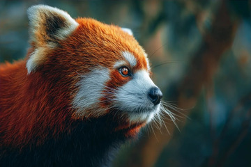 可爱小熊猫摄影图