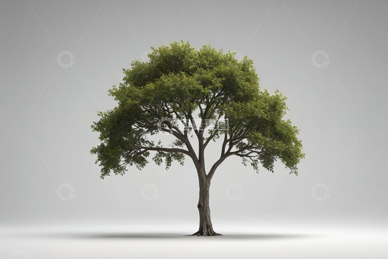 高清大图下载【趣麦麦图】单棵绿树素材