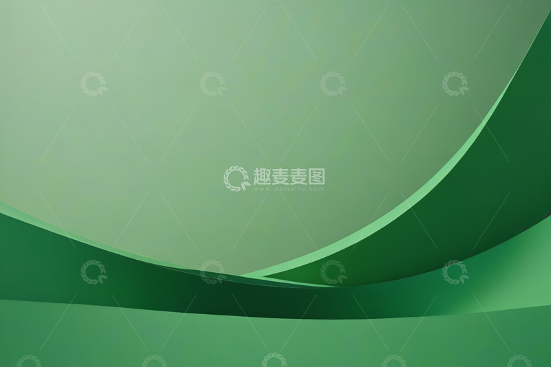 高清大图下载【趣麦麦图】绿色抽象背景设计素材