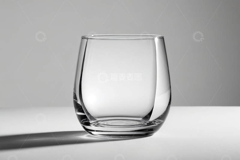 高清大图下载【趣麦麦图】透明玻璃杯特写素材