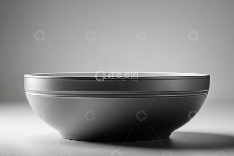 高清大图下载【趣麦麦图】简约风格陶瓷碗特写