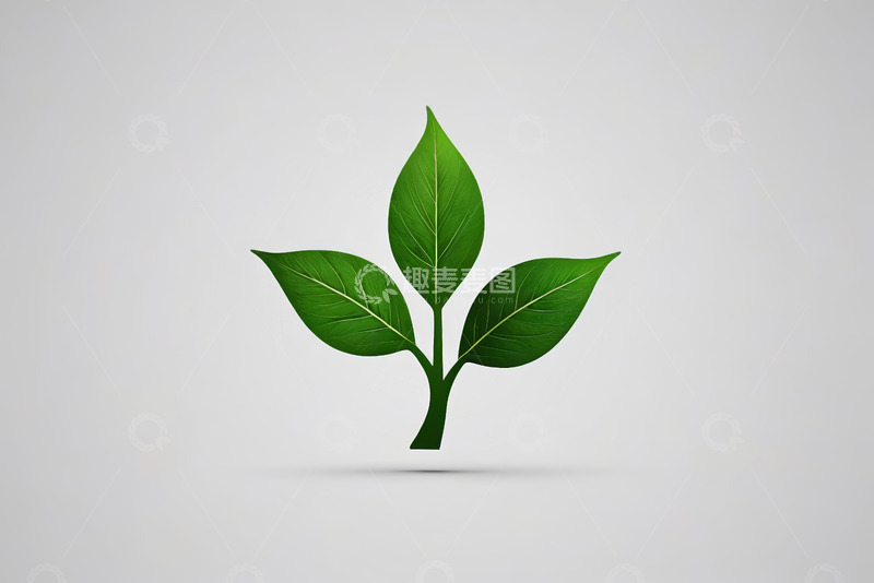 高清大图下载【趣麦麦图】绿色三叶草植物素材