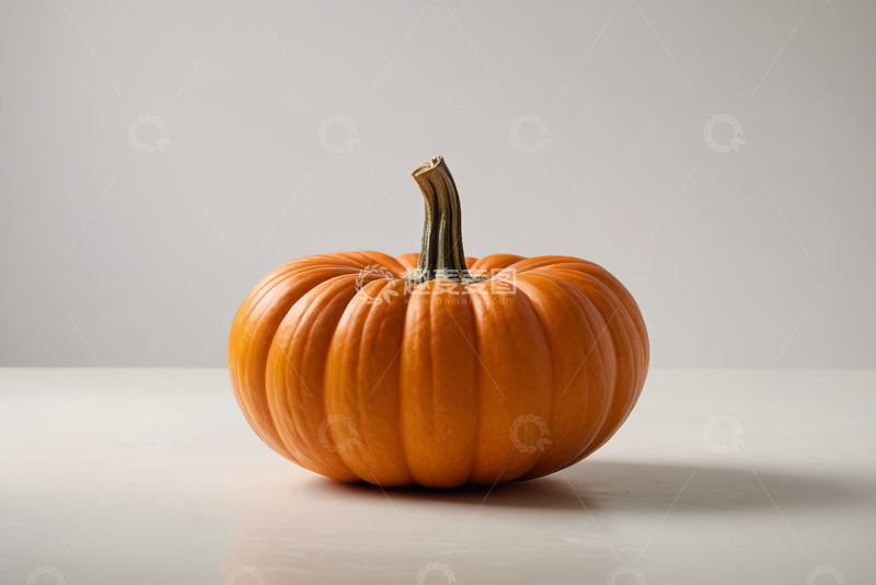 高清大图下载【趣麦麦图】橙色南瓜静物特写