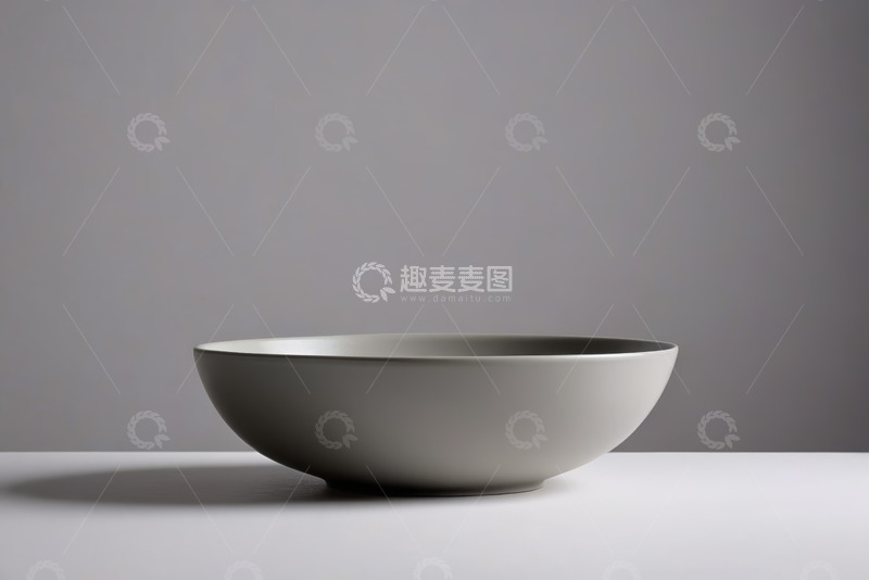 高清大图下载【趣麦麦图】简约风格白色碗特写