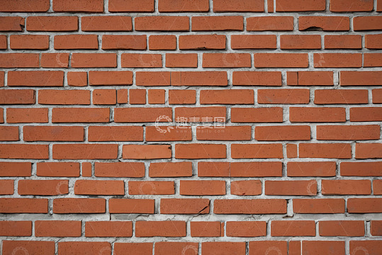 红色砖墙纹理素材