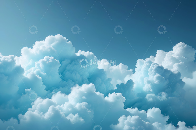 高清大图下载【趣麦麦图】蓝天白云自然景观