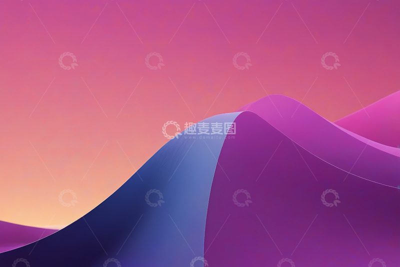 高清大图下载【趣麦麦图】渐变色彩抽象图形背景