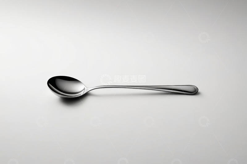 高清大图下载【趣麦麦图】银色勺子特写素材