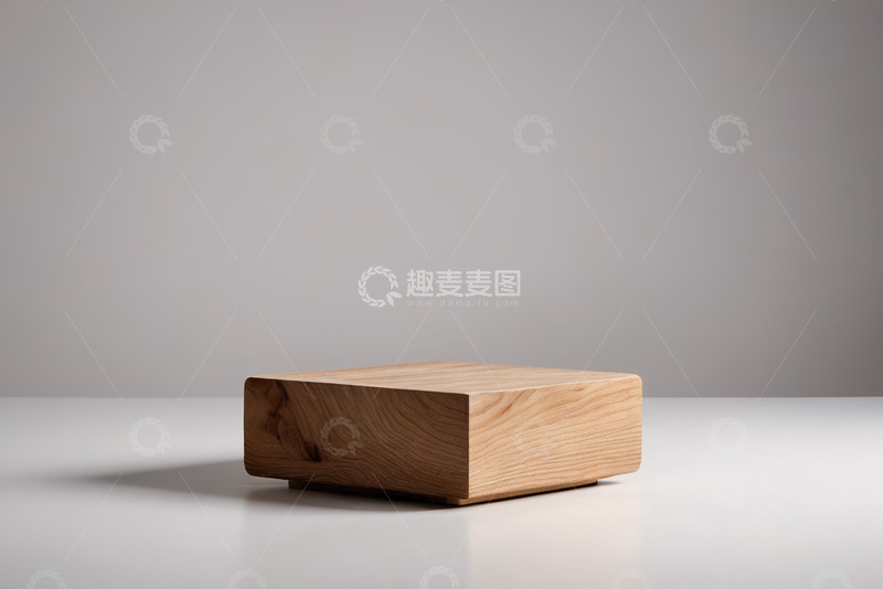 高清大图下载【趣麦麦图】-木质方形物件特写