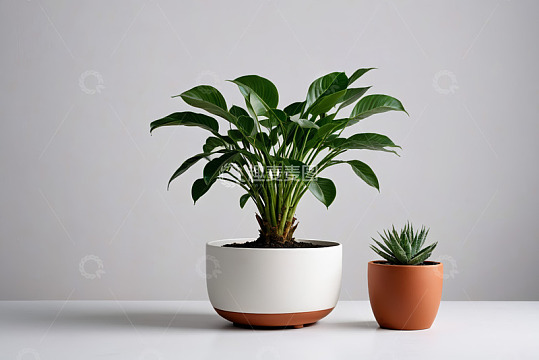 室内绿植盆栽静物
