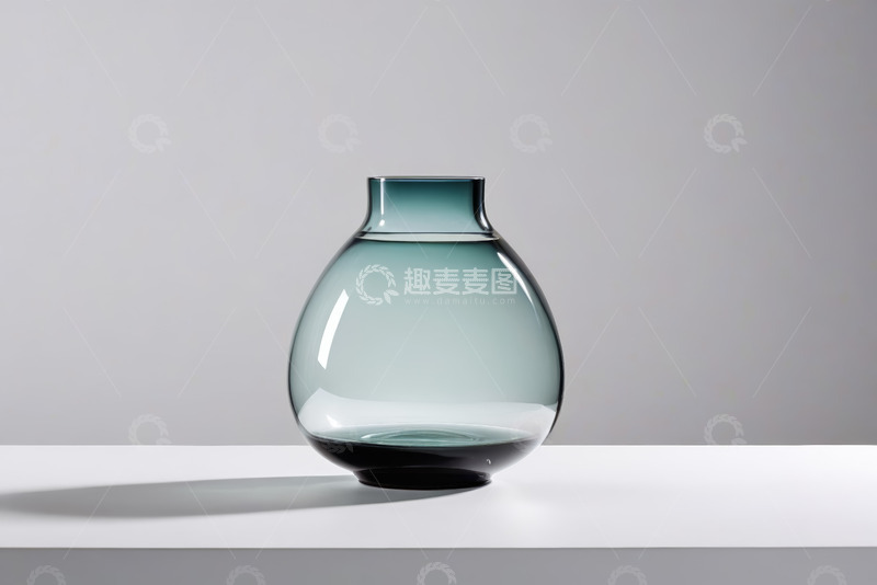 高清大图下载【趣麦麦图】玻璃花瓶静物特写